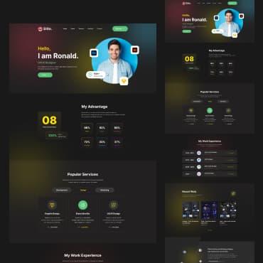 Folio Portfolio HTML5 Template screenshot